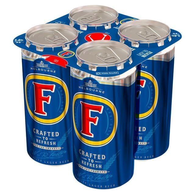 Fosters Lager Can, 4 x 440ml