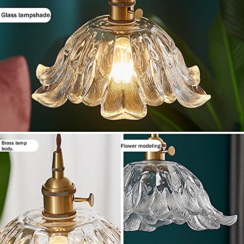 Lustre en verre réglable pour corriger l'éclairage de salle à manger - 2
