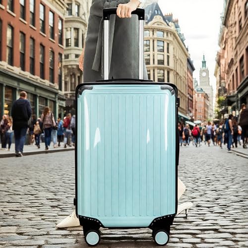28 inch Suitcase Cover for Luggage Protector Clear PVC Waterproof Baggage Protective Cover for Tsa Approved Travel Sleeve Case2