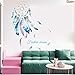 SWECOMZE Lot de stickers muraux - Attrape-rêves - Décoration murale pour salon, chambre à coucher, chambre d'enfant (B)