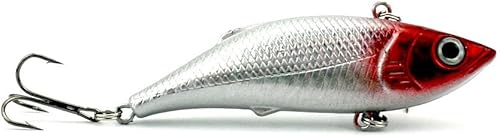 Miniatura 4 de Topconcpt - 275 unidades de señuelos de pesca de agua dulce, caja de aparejos de pesca con grillete incluido, señuelos de rana, cucharas de pesca,