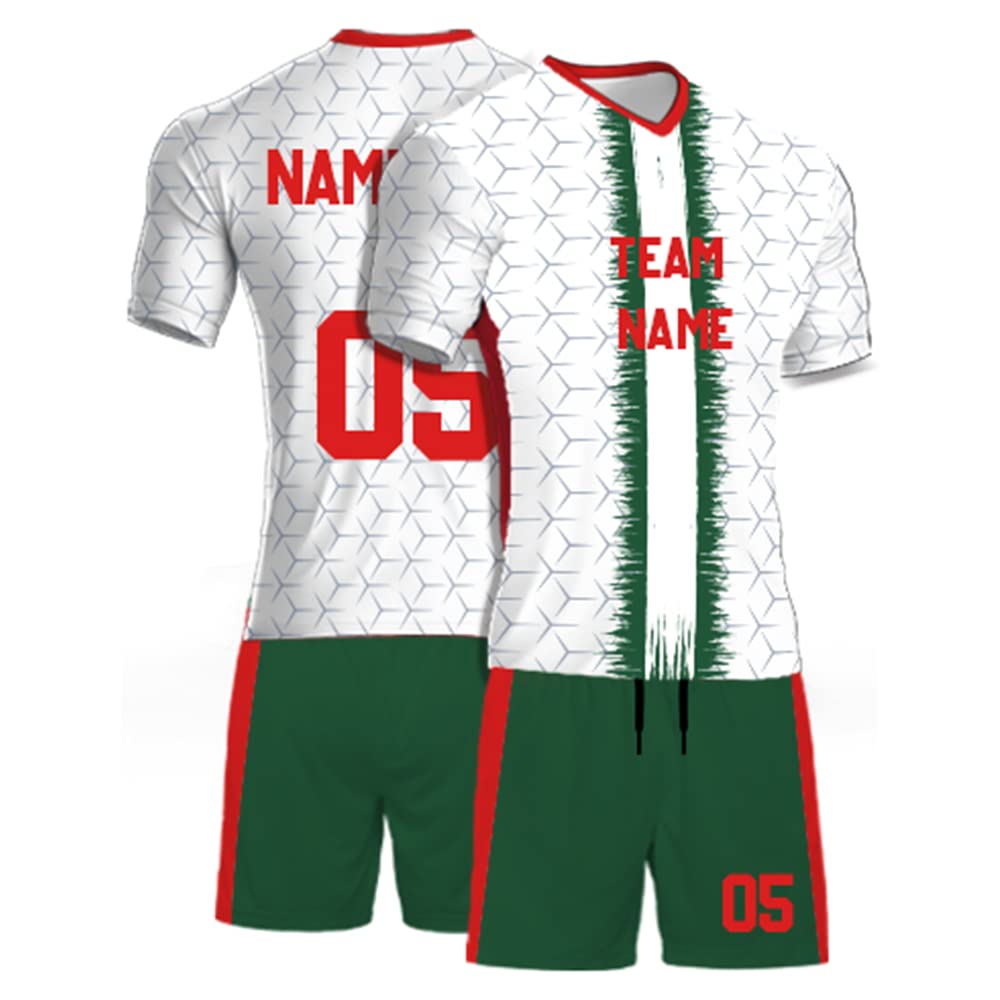 Daily Orders Kabaddi Jersey with Number and Name Printed Kabaddi kit for Boys Sport pro Kabaddi Jersey Full Set kabbadi t Shirts for Men Kabaddi Jersey Shorts Athletics Yoga DOdr1008-C901123-C-WH