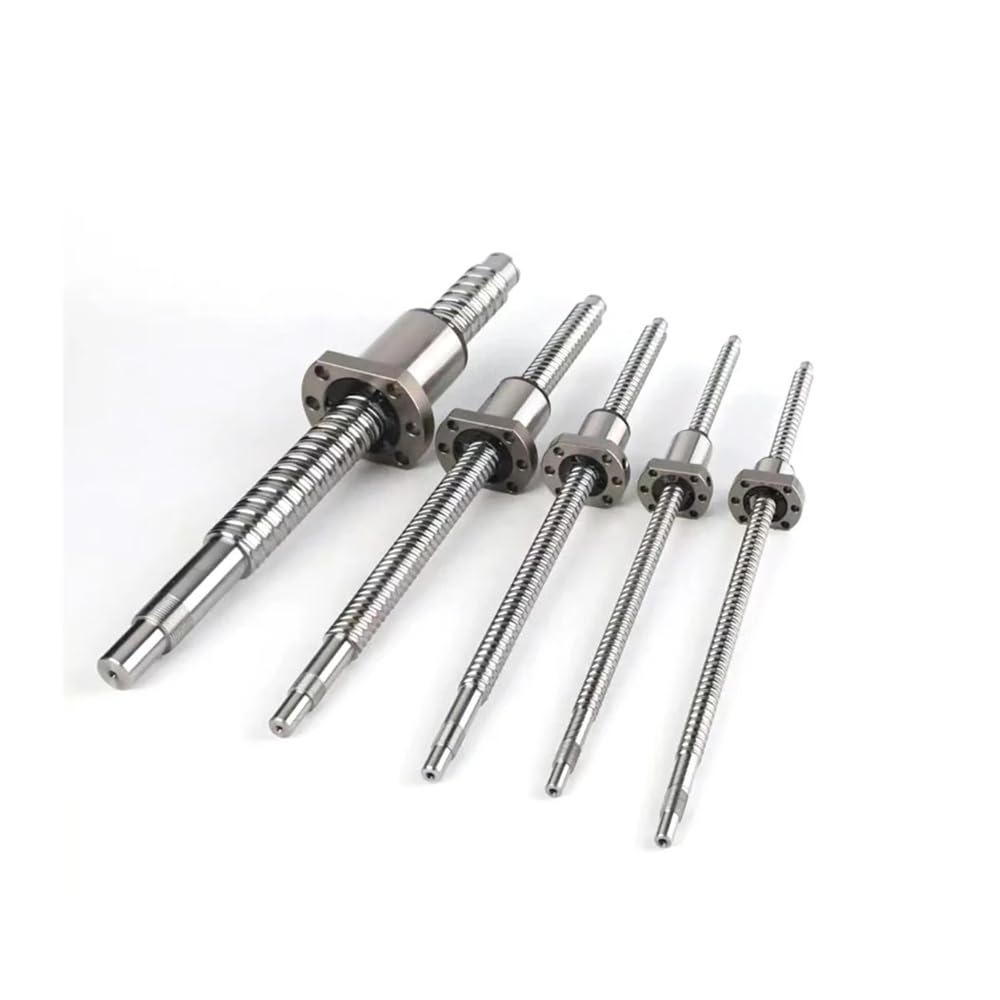 Vis for billes standard SFK1202 SFU1204 SFS1205 SFS1210, longueur 12 mm, écrou simple, L 600-1000(SFU1204,1000mm)