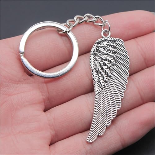 Pendentif d'aile en relief comme bijou de clé de voiture - 2