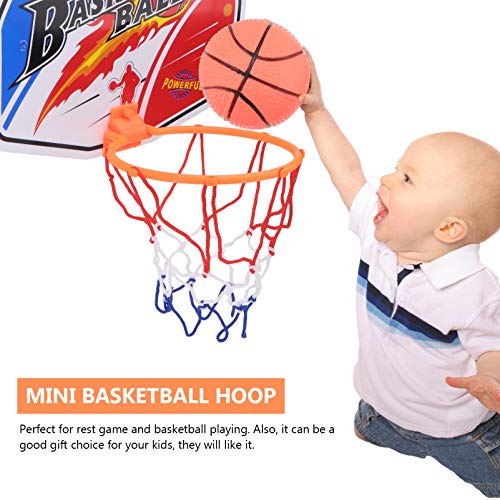 Mini cesta de basquete para ambientes internos IMIKEYA para crianças pequenas de basquete e basquete