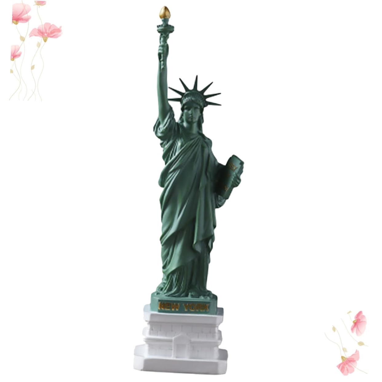 Amosfun Goddess of Decor Statuetta Resina Retro Decorazione Per Scrivania Ornamento Creativo Per Casa e Ufficio Stile b