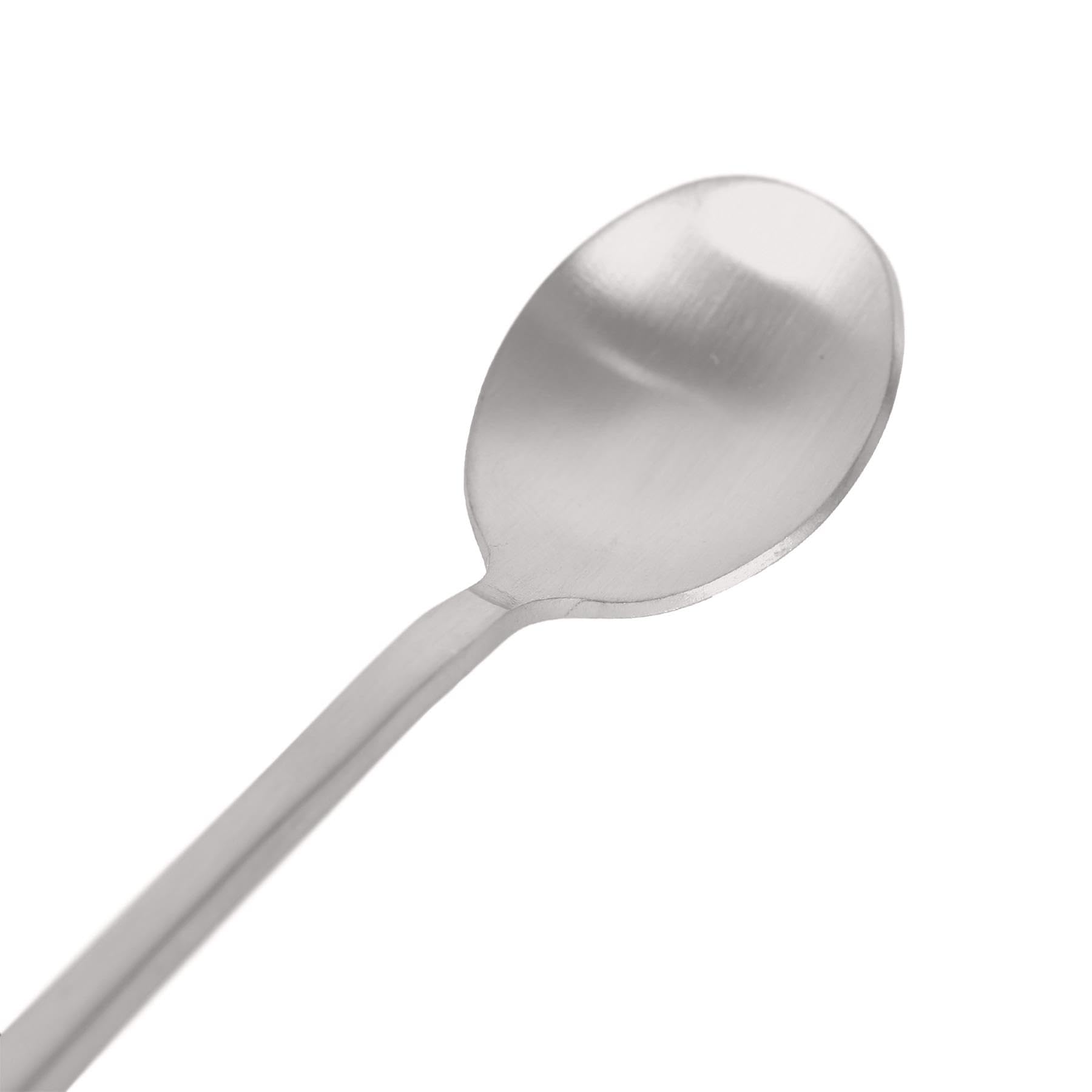 Argon Tischware 48 Stück Besteckset aus Edelstahl - Silber - Essen Gabeln Messer Löffel Hochglanzpoliert Metall 12-Person Tisch Gabel Messer Löffel Set