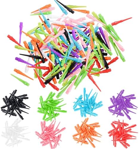 CyeeLife Dartspitzen Kunststoff, 100 Stück 2BA Gewinde,Extrem sta...
