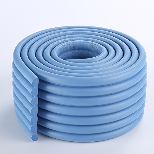 Mambabydad Paraspigoli E Parabordi Sicurezza Bambini – 2m Nastro + 6 Angoli – Alta Densità Marrone – Facili Da Installare - 3
