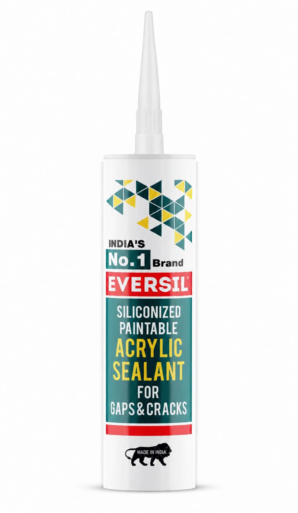 High-Performance Acrylic Sealant 280ml for Gaps & Cracks | Paintable, Flexible & Weather-Resistant Caulk | Multi-Purpose Gap Filler for Wood, Concrete, Metal, Window Frames & HVAC (White)-picture-48