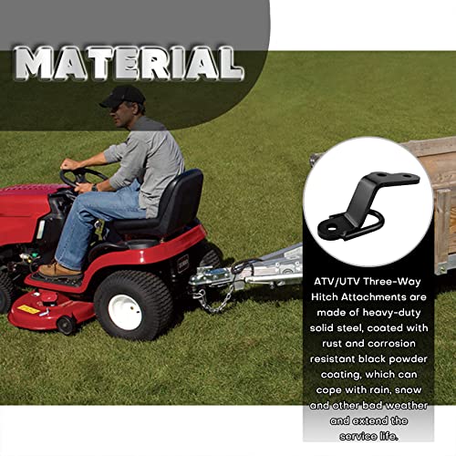 ThreeWay Hitch Attachments Fit For ATV/UTV Type