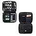 BAGSMART 3-Layer Travel Electronics Cable Organizer with Bag for 9.7