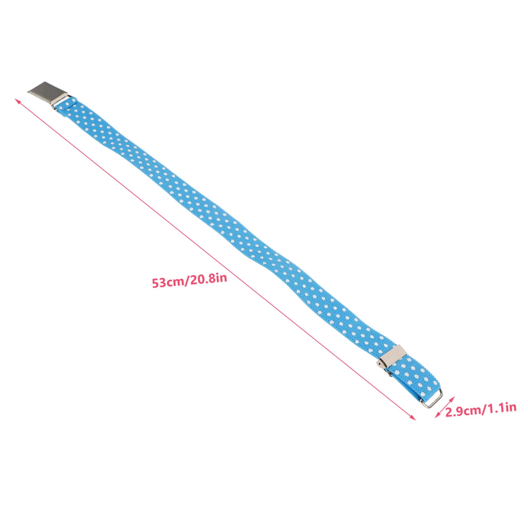 Healeved 3pcs Elastic Waist Belts for Stretchy Boys Dress Belts for Daily Wear and Special Occasions