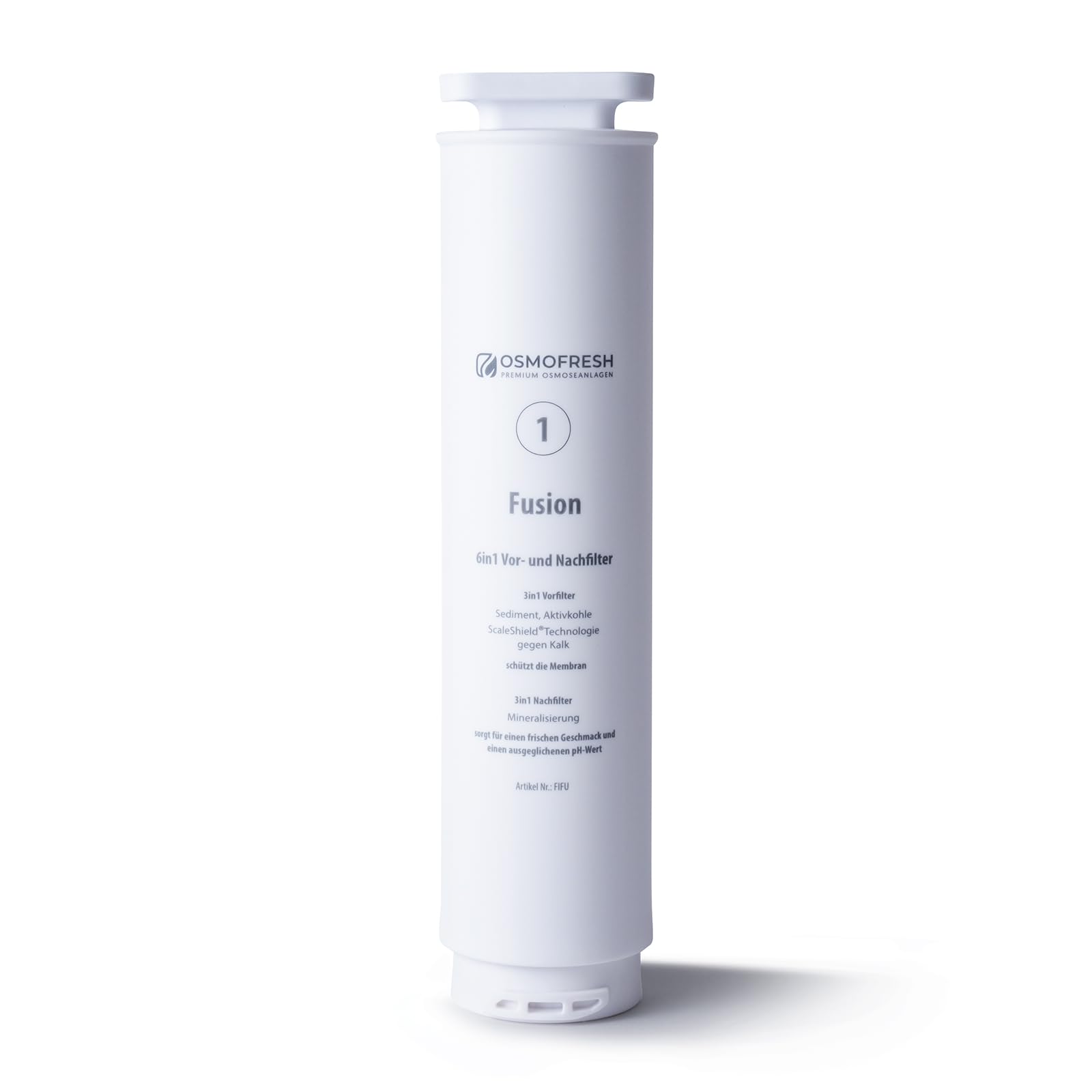 OsmoFresh Filter Osmoseanlage Fusion | 6in1 Filter (3in1 Vorfilter und 3in1 Nachfilter) | passend für Fusion Ice, Fusion Stream und Fusion Air | Wechsel 6 Monate | TÜV geprüft