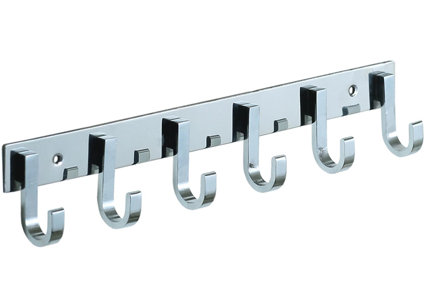 HingeMinds Stainless Steel Cloth Hanger for Wall, Clothes Hook Hangers Door Mounted, Bathroom Hooks for Hanging Towel, Wall Mount Shirt Hangers, Dress Holder Hooks - 6 Pin, Pack of 1, Silver (B0D1KS2JRJ) Amazon Price History, Amazon Price Tracker