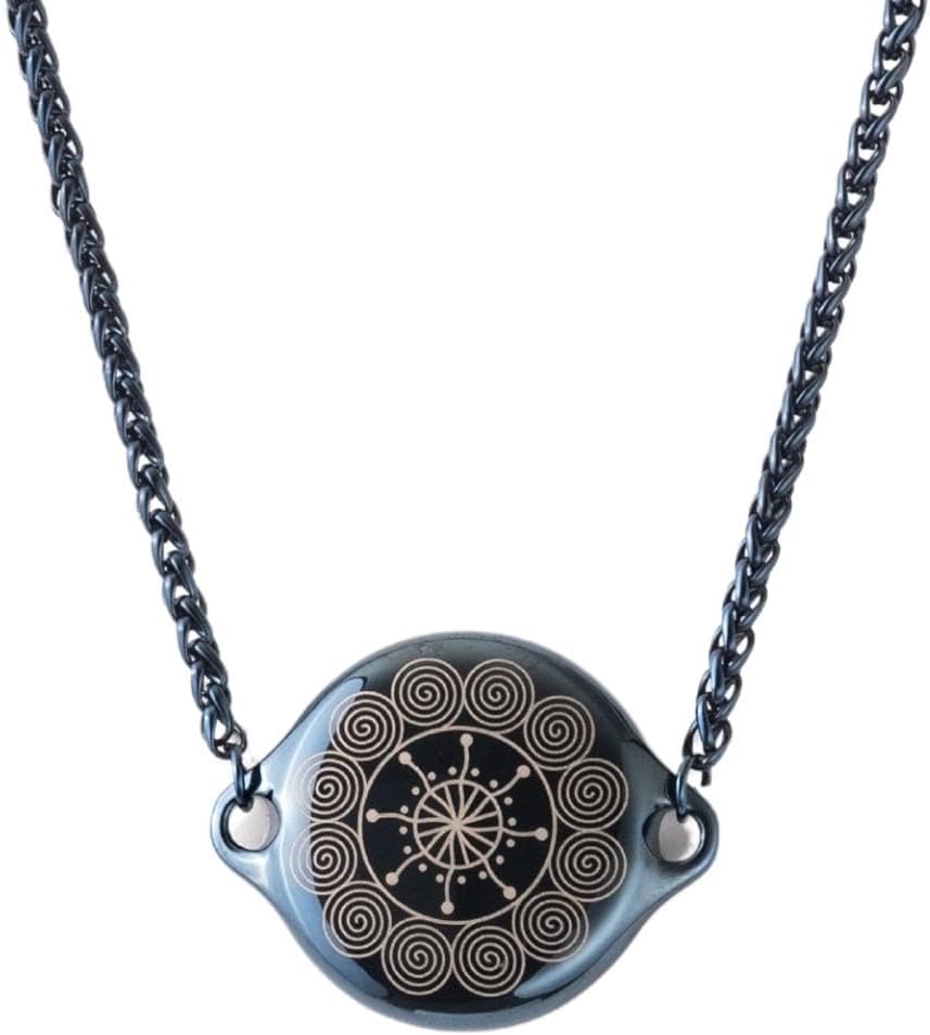 ResQ Jewelry, Shakti Smart Bluetooth Safety Necklace, Discreet Wearable Safety Device – GPS Location Tracking, Audio Recording, One Touch Activation ResQ Jewelry, Shakti Smart Bluetooth Safety Necklace, Discreet Wearable Safety Device – GPS Location Tracking, Audio Recording, One Touch Activation