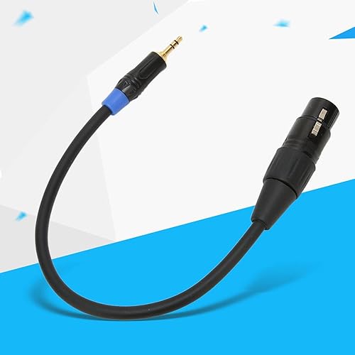 Miniatura 2 de Tangxi Cable DIN,Cable de audio profesional macho de 5 DIN a macho estéreo de 0.138 in, cable de extensión MIDI Stero Plug para sistemas estéreo