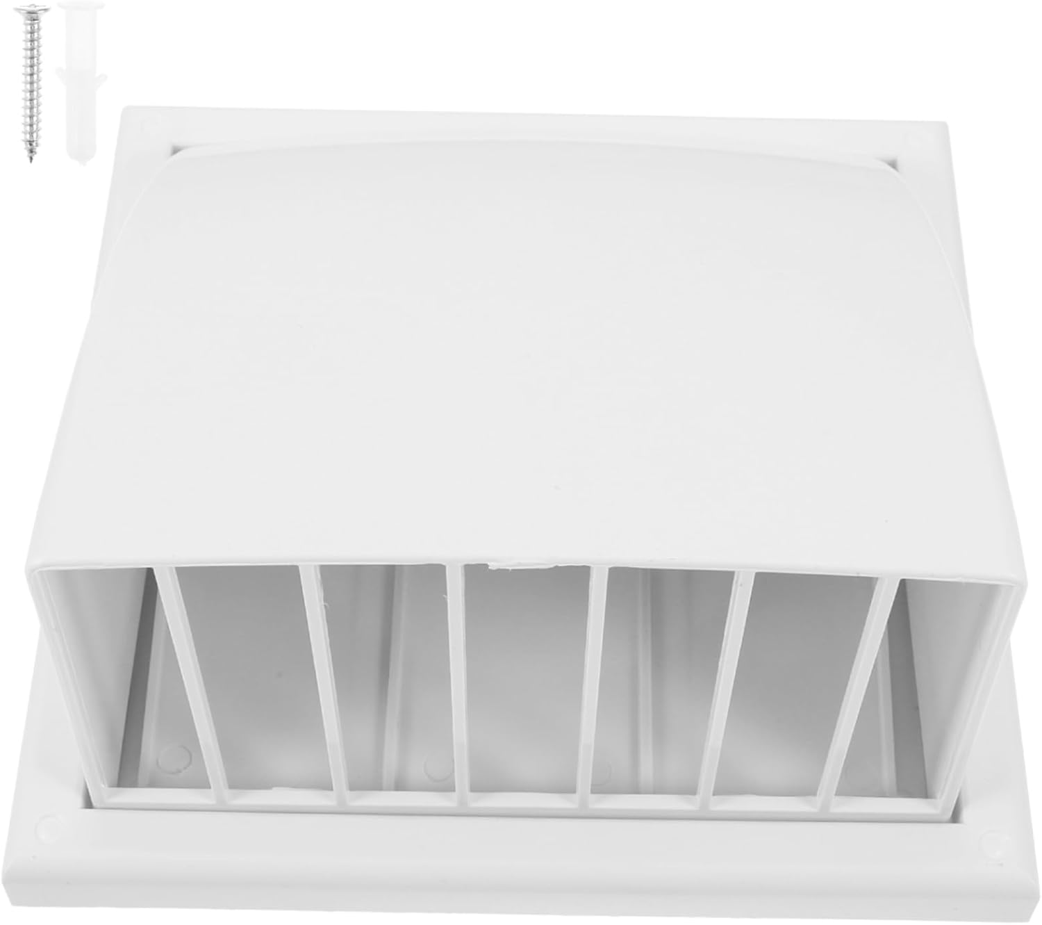 NUOBESTY 3pcs Exhaust Hood Vent Cover Sturdy Air Duct Grille Cap for Air Conditioner Systems Lightweight and Durable Design Easy Installation for Home and Office Use