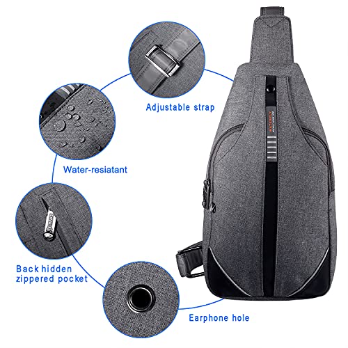 Waterfly Anti-Diefstal Rugzak Crossbody Sling Bag Kleine Multifunctionele Daypack voor Mannen Vrouwen - Image 5