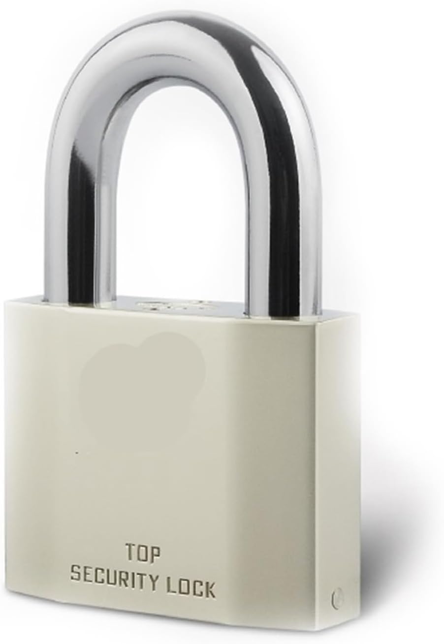 B7 Super B Grade Padlocks Silver Color Portable Rustproof Luggage Suitcase Gate Lock 1Pcs(B7 40)