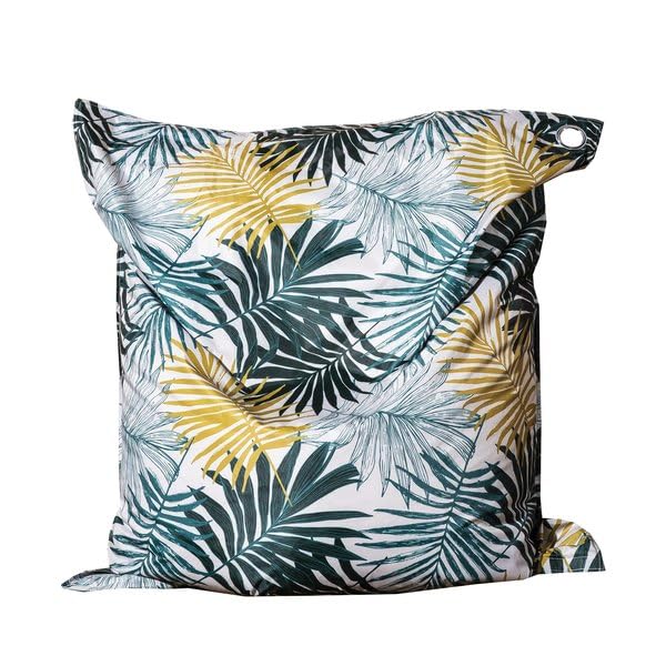 Housse Vide de Pouf géan de Sol, Maxi Coussin de Sol, 110x130 cm (Palma)