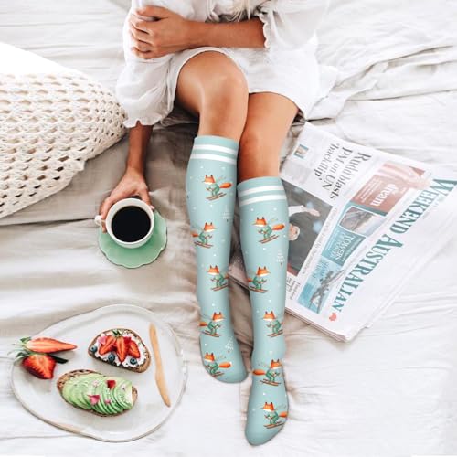 Image of 6 Pack Copper Compression Socks for Women and Men Circulation-Best Support for Medical,Running,Nursing,Athletic