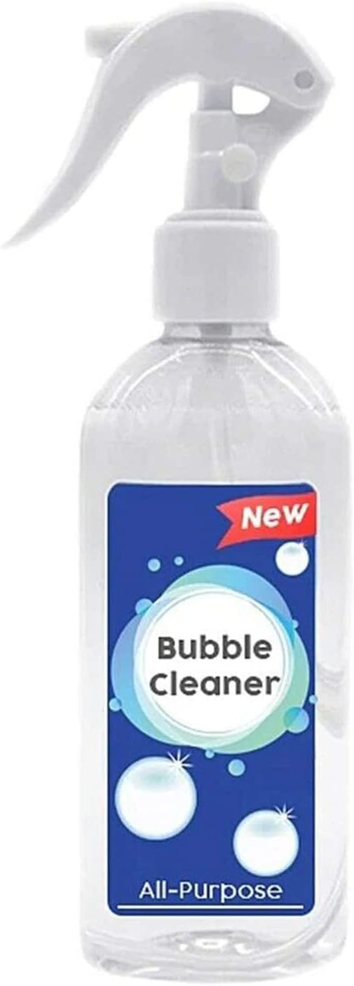 All-Purpose Bubble Cleaner,Bathroom Rinse New Cleaner Free Kitchen Bubble Cleaner Easy Off,Grease Cleaner Foam Spray Cleaner Remover,Powerful Remove Oil Stain Cleaner (100ml)
