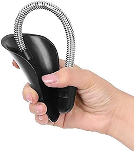 Miniatura 5 de FONHERILI WAJJ - 2 pares prácticos de longitud ajustable para zapatos de mujer, soporte moldeador (primavera negro)