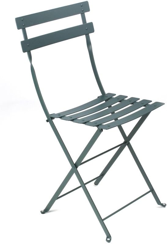 Bistro Collection Metal Chair - Set of 2 - Cedar Green