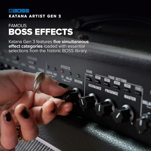 Image of Katana Artist Gen 3 BOSS Guitar Amp | 100-Watt Excellence Combo Amp | 12 inch Waza Speaker | Advanced Tube Logic Sounds | Advanced Tuning Tools