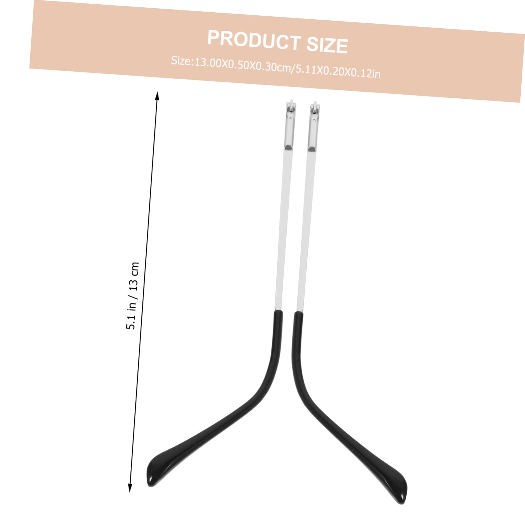FRCOLOR Glasses Arm Replacement Kit Metal Frame Arm Legs for Sunglasses Glasses