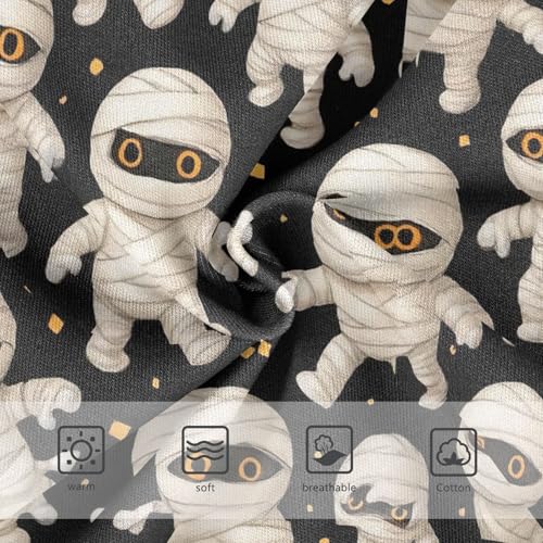 Joisal Toddler Underwear Floral 2t Cotton Little Girl Panties Print Kids Undies Briefs Halloween Cartoon Mummies3