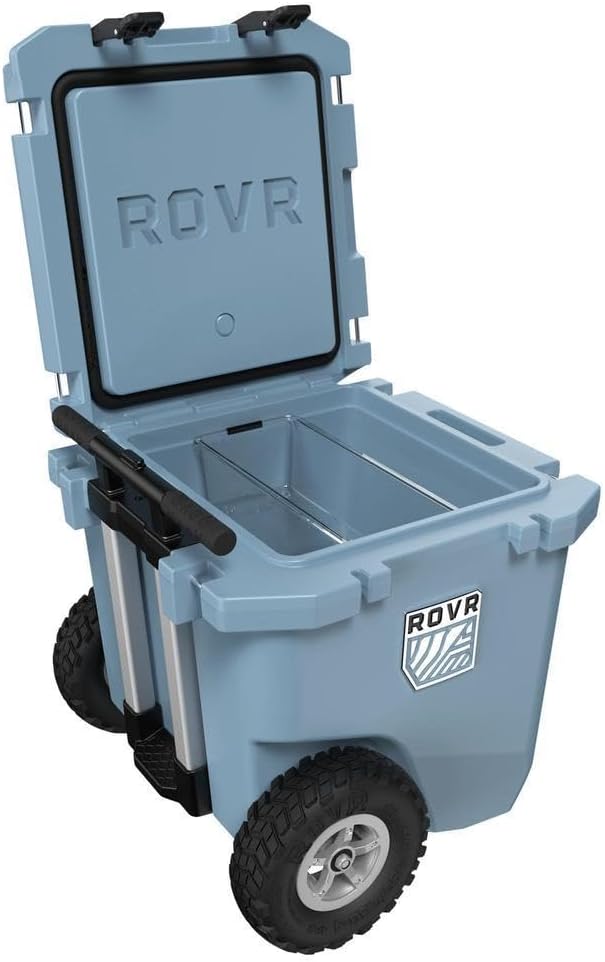 RovR Hard Cooler – Heavy Duty Insulated Cooler Box for Camping, Beach, Travel, Tailgating, Fishing, and Parties – Rugged Portable Cooler for Long Ice Retention