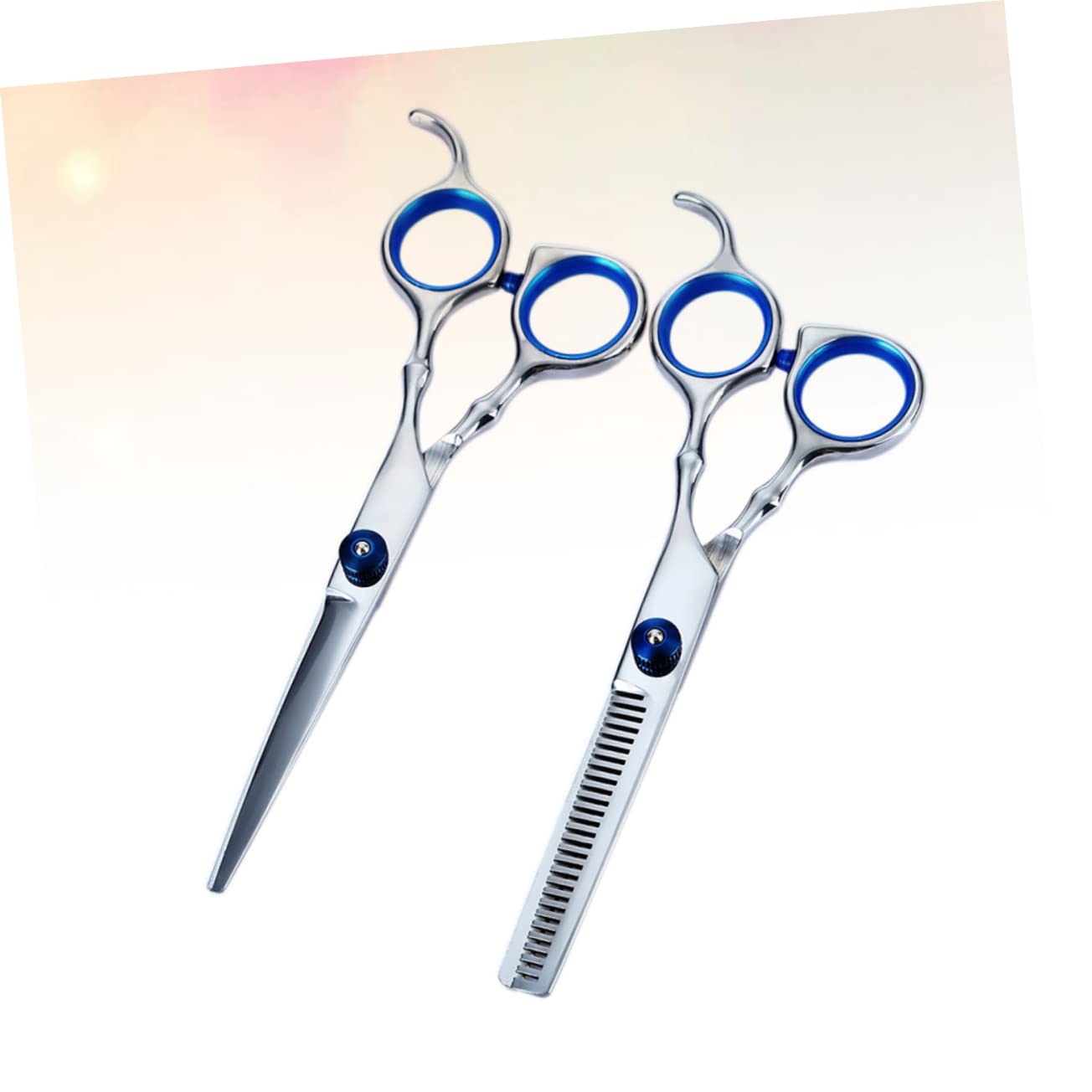 PartyKindom Barber Scissors Set 6in Hair Cutting Scissors Kit Hairdressing Tools for Salon Home Pet Use Random