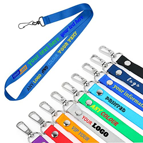 TEMEITE Cordones personalizados con foto, nombre, logotipo, texto. Diseña tu propio nombre, llavero, soporte azul