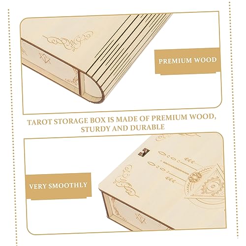 Caja de almacenamiento para tarot 5 piezas rectangular