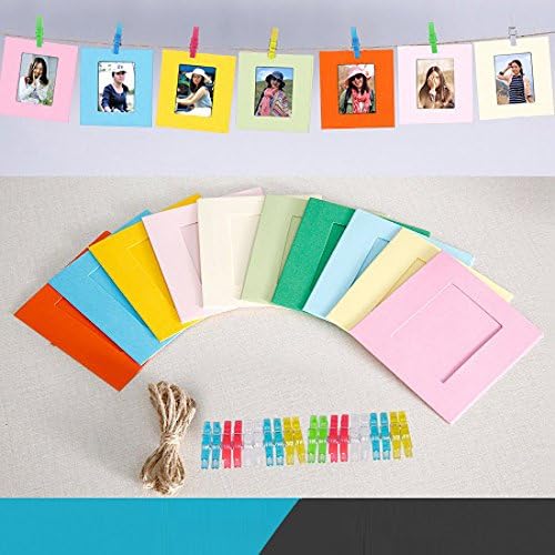 Neewer 10-in-1 Accessories Kit For Fujifilm Instax Mini 8/8s/9 Include Camera Case/Album/Selfie Lens/4Colored Filters/5Film Table Frames/20Wall Hanging Frame/40Border Stickers/2Corner Stickers/Pen
