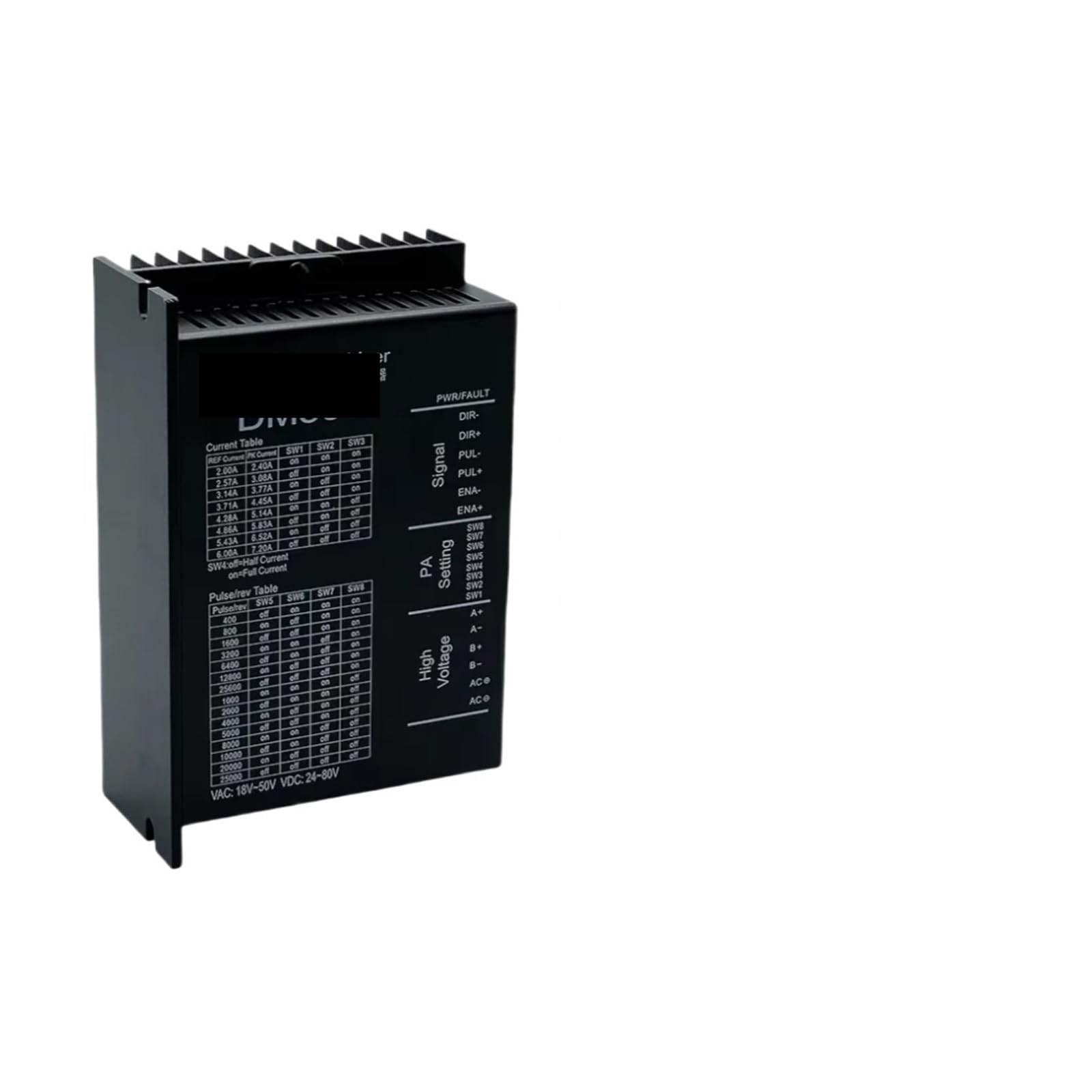 2RD58I8PM Stepper Motor Driver DM860 DM860H High Torque 2 Phase 7.8A AC 18~80V or DC 24~110V