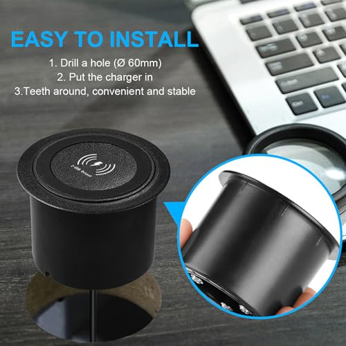 Accessoires intelligents de téléphone pour comptoir et bureau Qi - 2