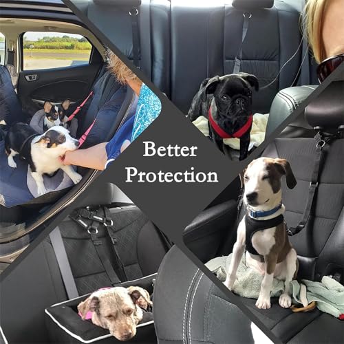 Hunde-Sicherheitsgurt für Autogeschirr, Kofferraum, Zubehör, doppelter Verwendungszweck, verstellbares Hunde-Autogeschirr, Halteleine, Haustier, Welpe, Sicherheitsgurt für jedes Auto, Fahrzeug, Reise