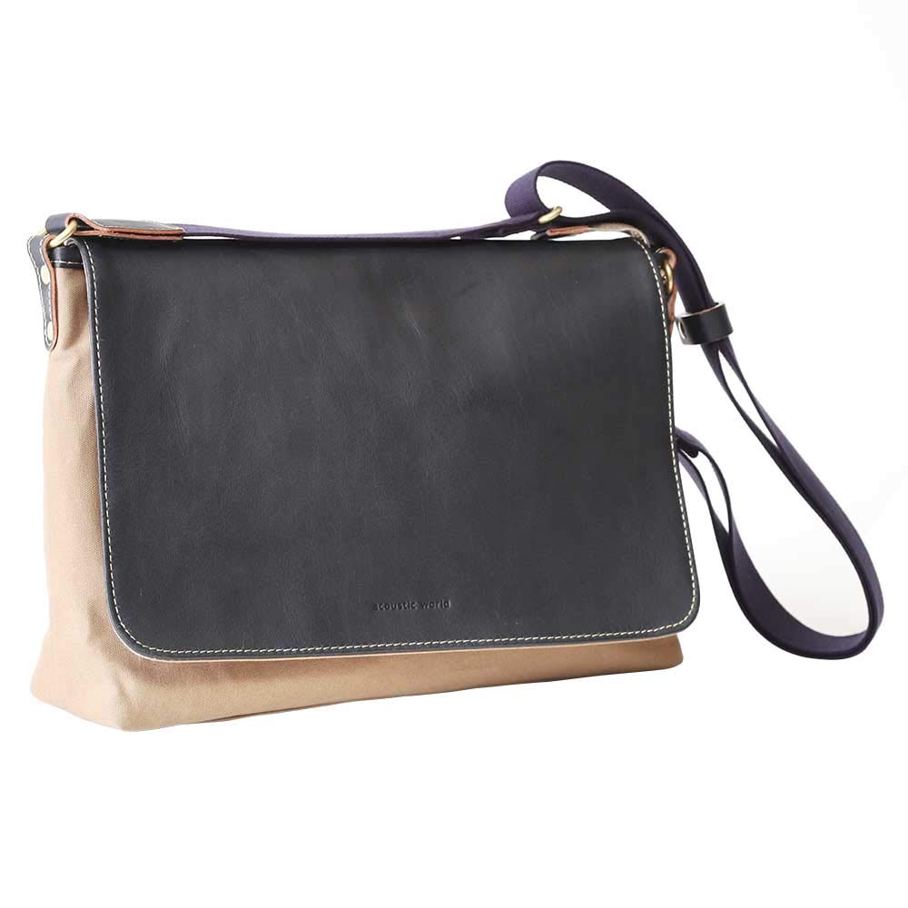 【ポイント10倍】acoustic world アコースティック・ワールド FRANK フランク フラップ ショルダーバッグ 横型 日本製 本革 帆布 キャメル aw00203-CA Amazon | [アコースティック・ワールド] FRANK フランク フラップ