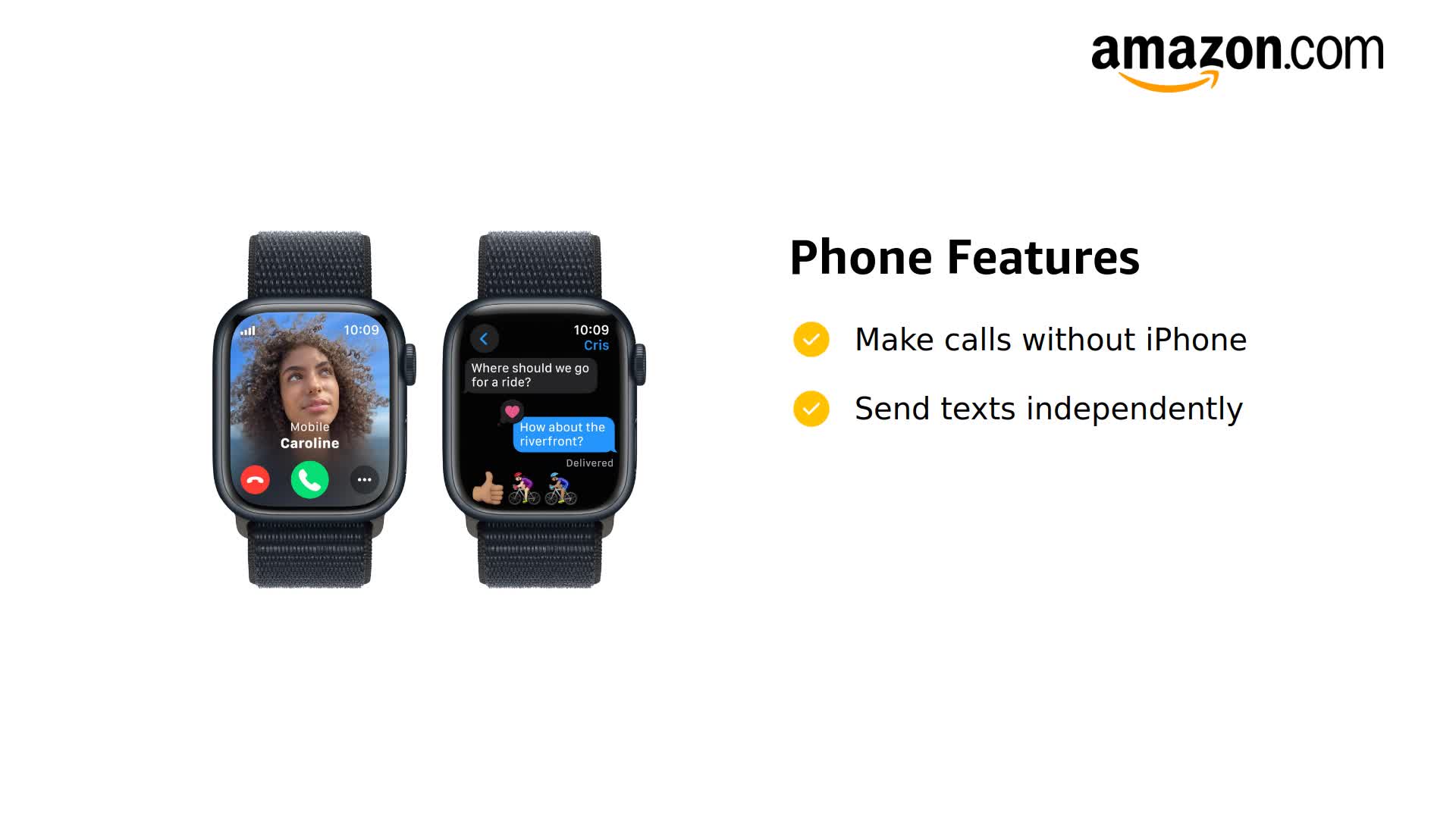 Amazon.com: Apple Watch Series 9 [GPS + Cellular, 41mm