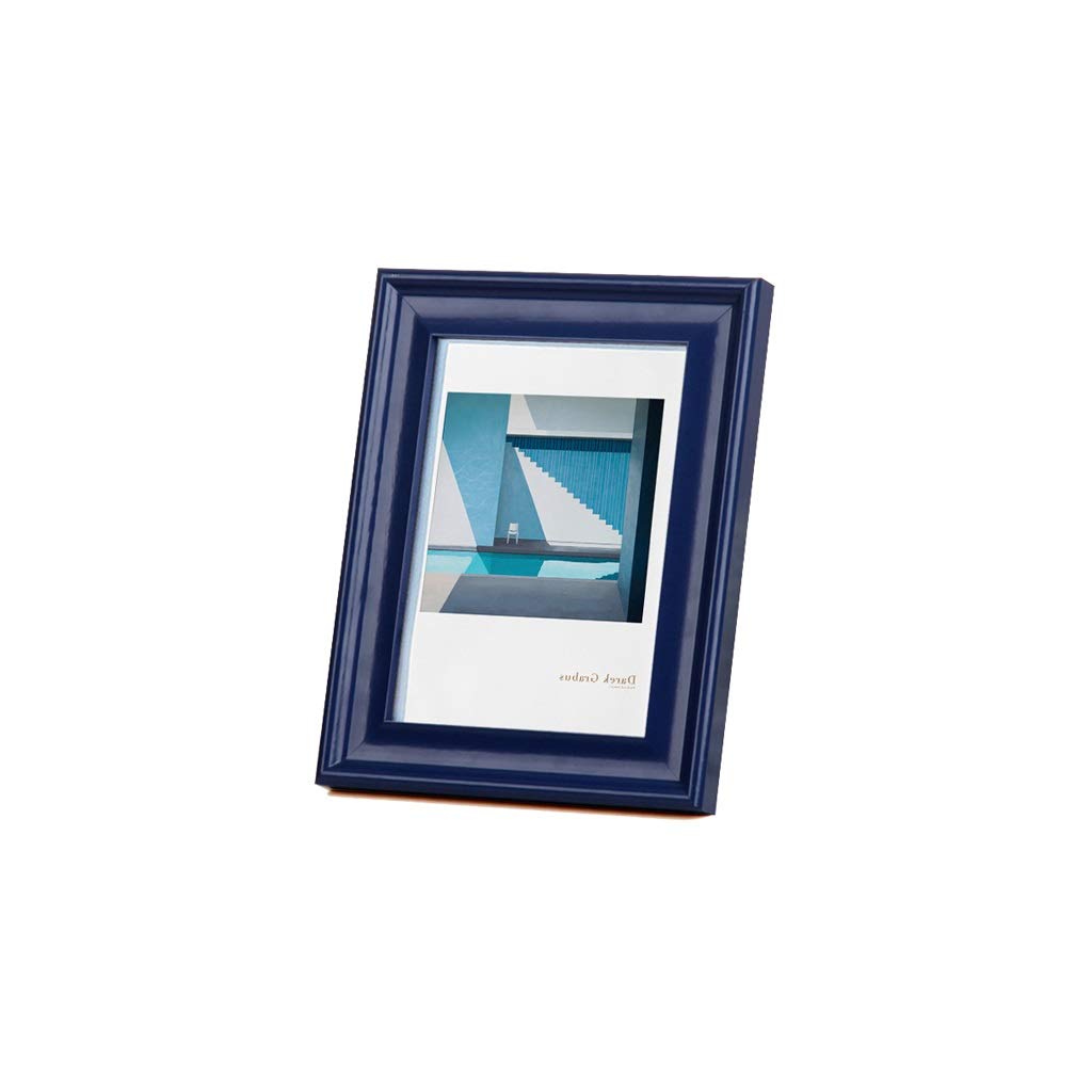 Cadre photo en bois bleu pour sublimer vos photos de famille
