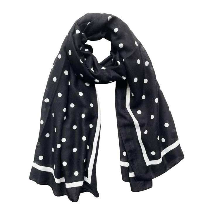 AYS Women's Geometric Print Cotton Scarf Stoles Shawl Head Scarve-image-5