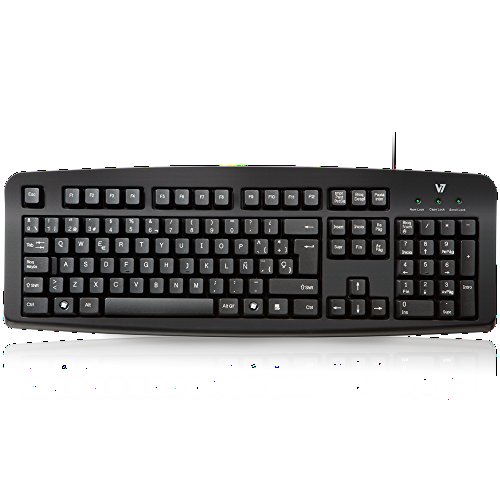 V7 KC0D1-5E5P Tastiera standard USB (Spagnolo, ES