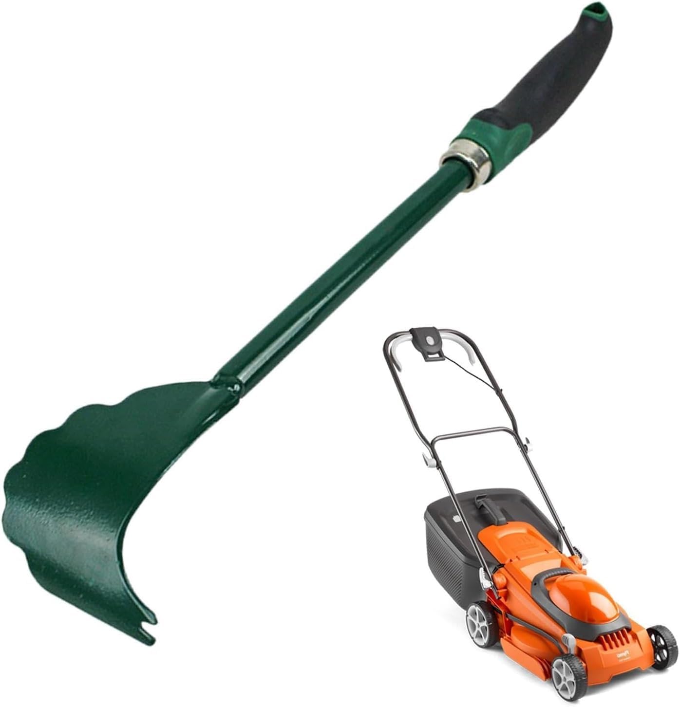 Mower Deck Scraper with Ergonomic Long Handle, Efficient