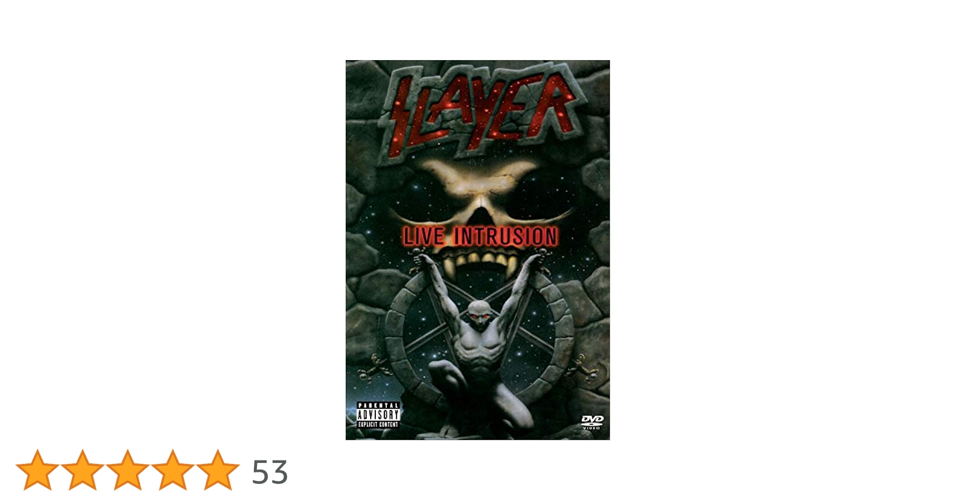 Amazon.co.jp: Live Intrusion [DVD] : Slayer: DVD