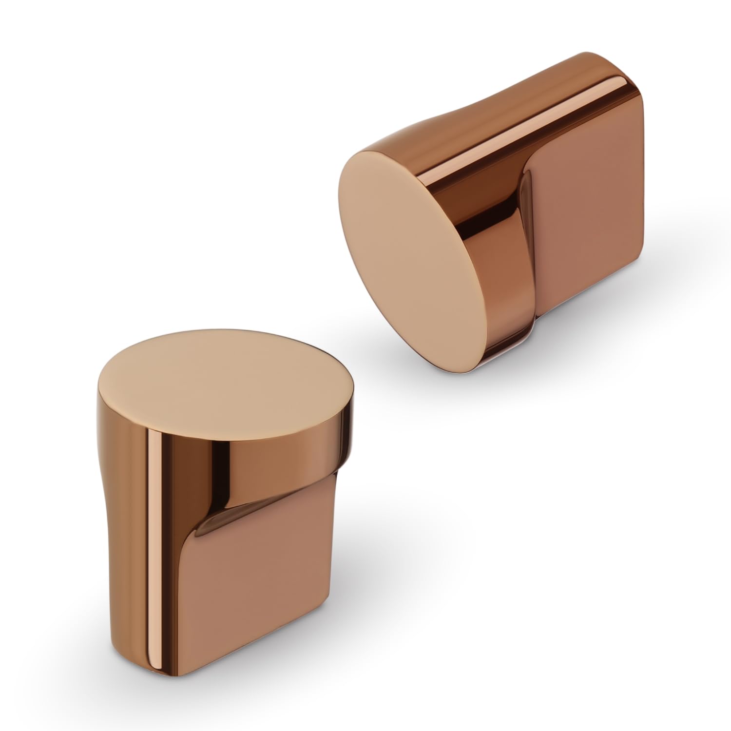 LAPO 2 Piece Zinc Cabinet Knobs – Drawer Knob for Kitchen, Wardrobe, Cupboard, and Home Furniture (PVD Rose Gold Finish)-image-20