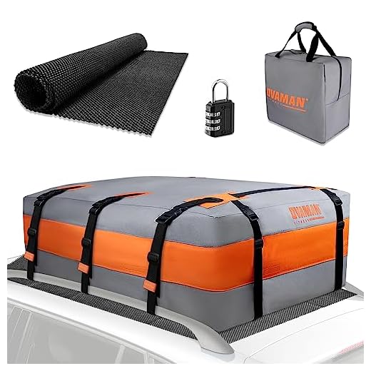 Heavy Duty Waterproof Car Rooftop Carrier Bag