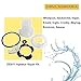 285811 Washer Agitator Repair Kit Replacement for Whirlpool and Kenmore Washing Machines, Compatible with AP3138838, 2744, 285746, 285811VP, 3347410, 3351001, 3363663, AH334650, EA334650